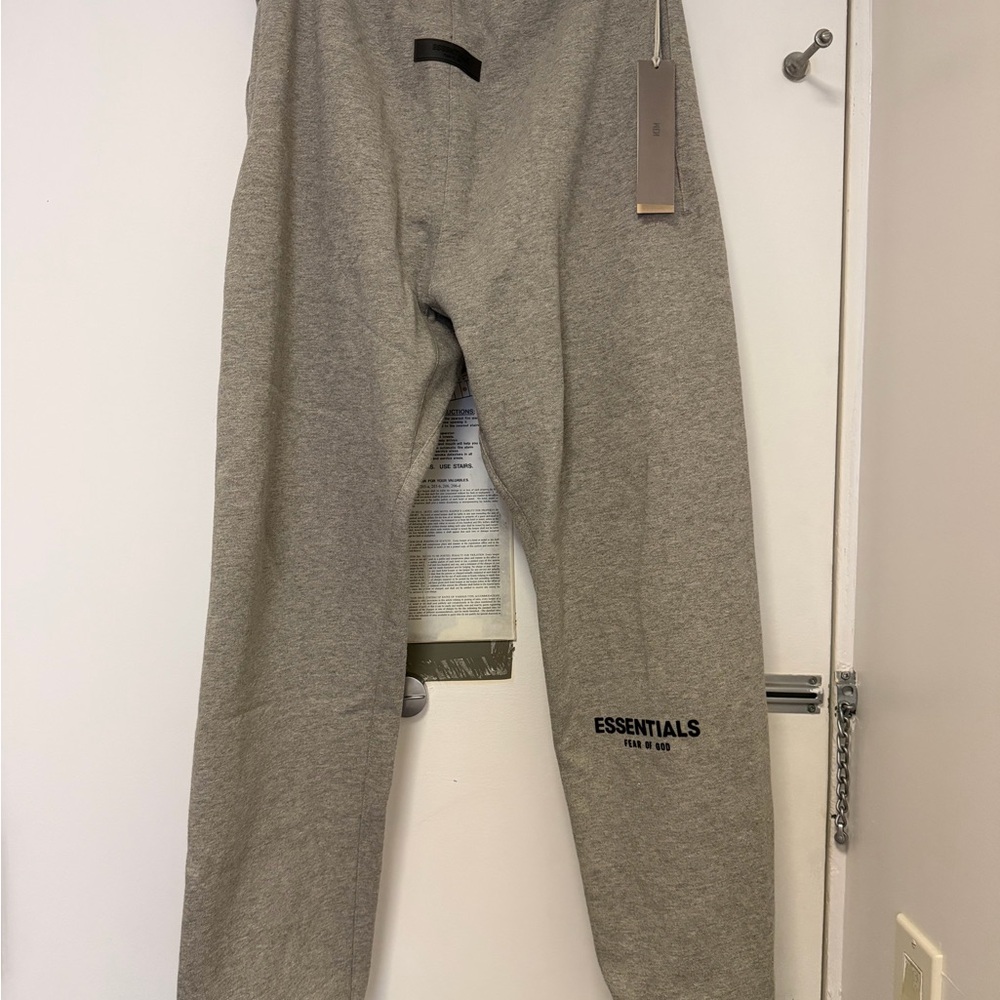Essentials Heather Gray Men's Joggers